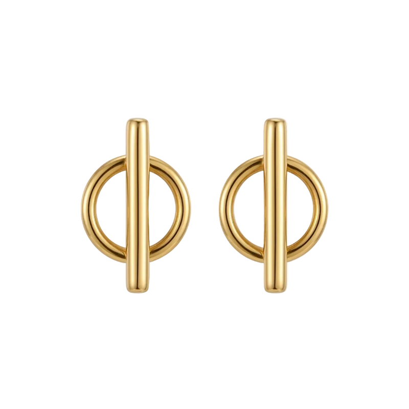 Aria Orbit Stud Earrings