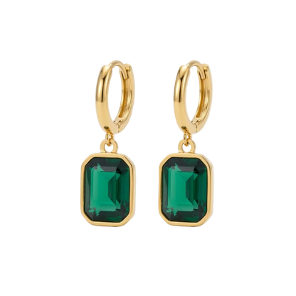 Verde Emerald Drop Earrings